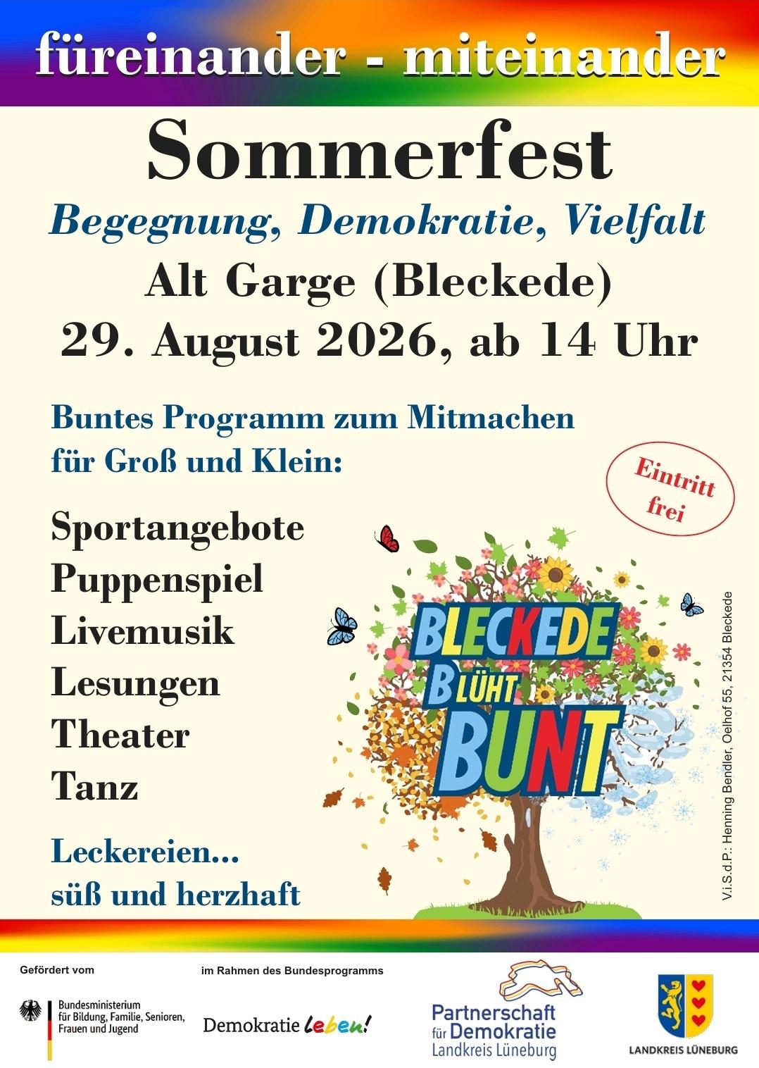 Sommerfest Alt Garge